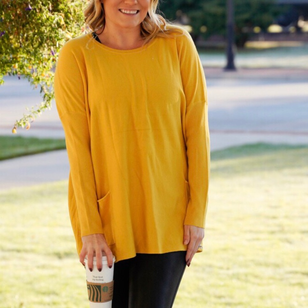 Yellow tunic